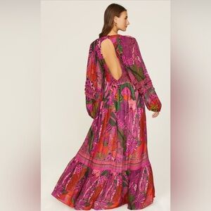 Farm Rio cool leopard maxi dress